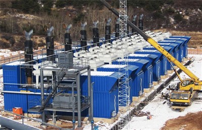 10 Settijiet 1000KW Ġeneratur Siekta Parallel Fir-Russja